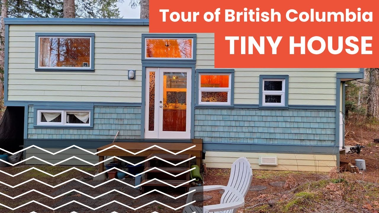 Tiny Home Tour in BC, Canada - Tiny Home on Wheels for Sale on Vancouver Island