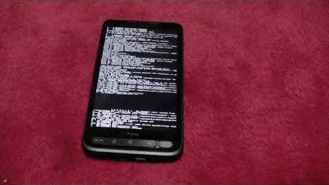 Installing android on the hd2