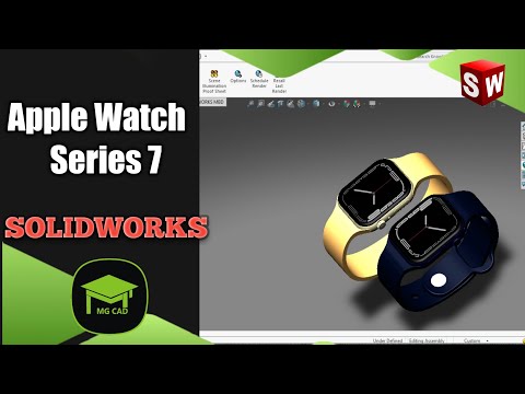 SOLIDWORKS TUTORIAL| apple watch series 7 | 3D Modeling - YouTube