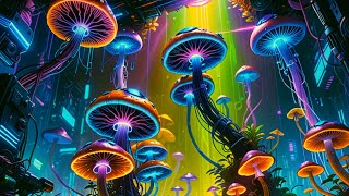 Nexxus 604 - Infected Mushrooms - Psychedelic Trance Mix 2024 • (4K Ai Animated Music Video)