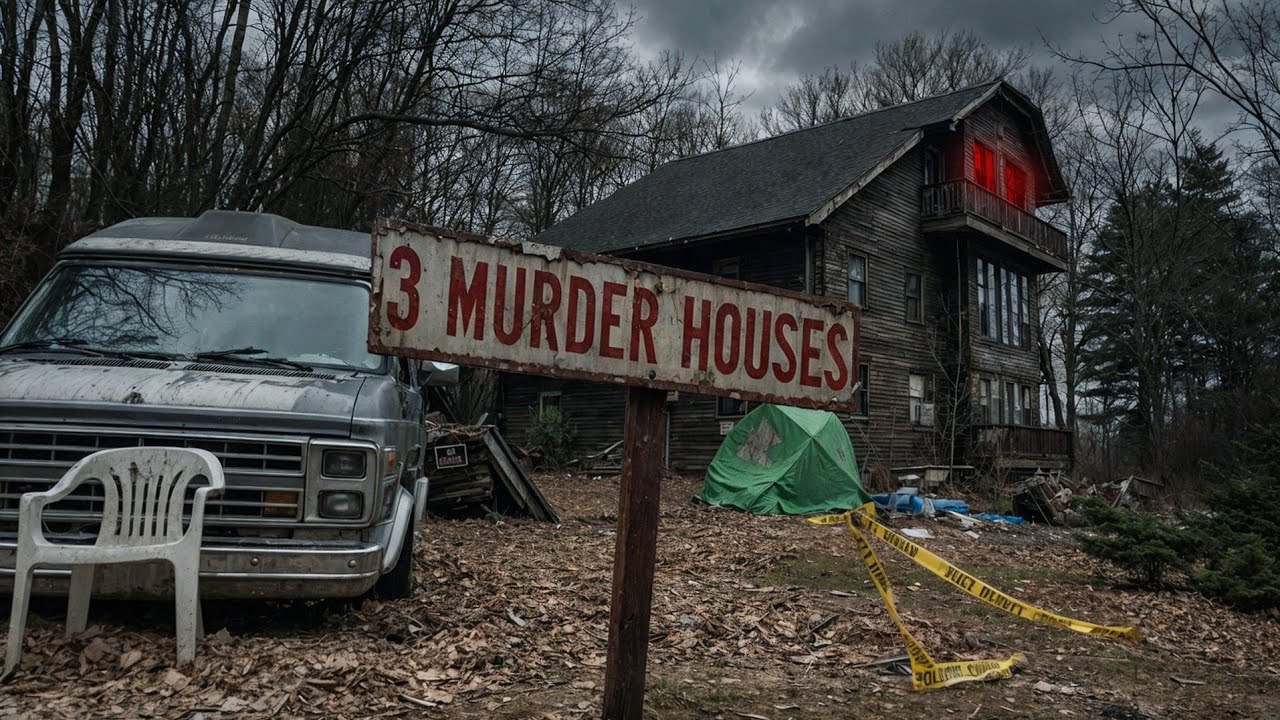⁣I Explored 3 Abandoned Murder Houses in 72 Hours (Extremely Disturbing True Crime)