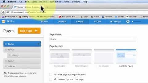 Weebly website tutorial 4 - Page Titles, Meta Keywords RHWeebly4