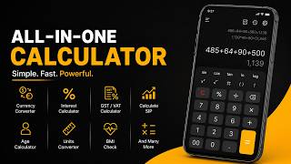 #smartcalculator #calculatorapp #unitconverter #currencyconverter #scientificcalculator #mathapp