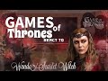 Games of Thrones react to Wanda/Scarlet Witch (Au)⬇️