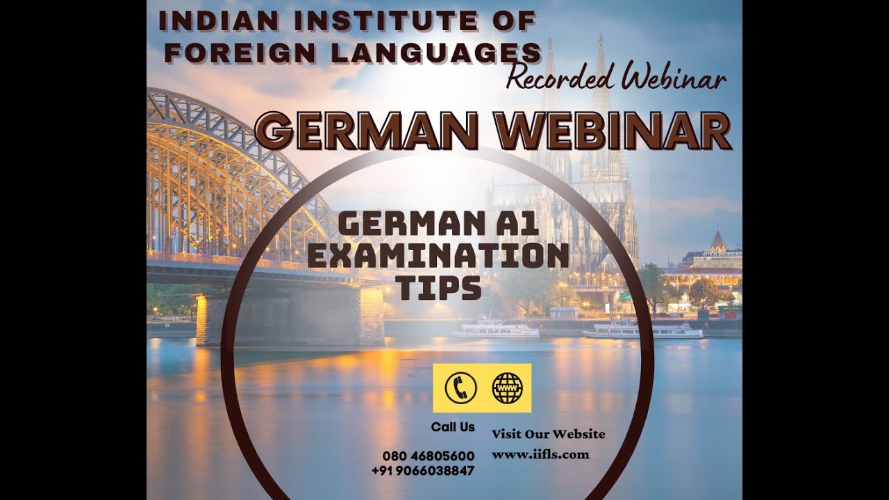 German for beginners | German A1 examination tips | German A1 courses ...