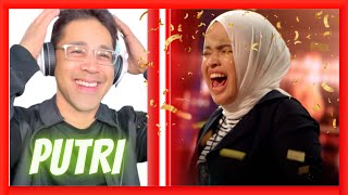 Music Producer Reacts To Putri Ariani Agt Golden Buzzer