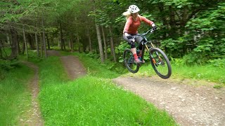 JUMPS \u0026 DROPS AT GLENTRESS MTB BIKEPARK 