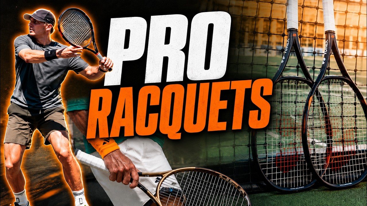 New rackets for top pros!? Zverev, Draper, etc...