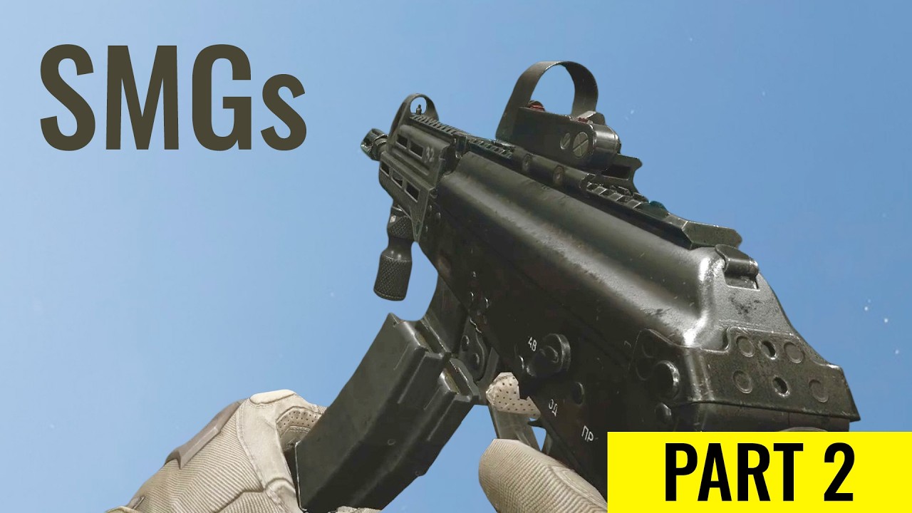 WARFACE All Weapons After Shutdown - SMGs