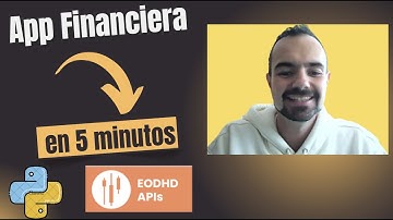 Cómo crear una App Financiera con Python, ChatGPT y  Streamlit (paso a paso)