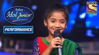 Sugandhas Sweet Performance On Kabhi Neem Neem Indian Idol Junior