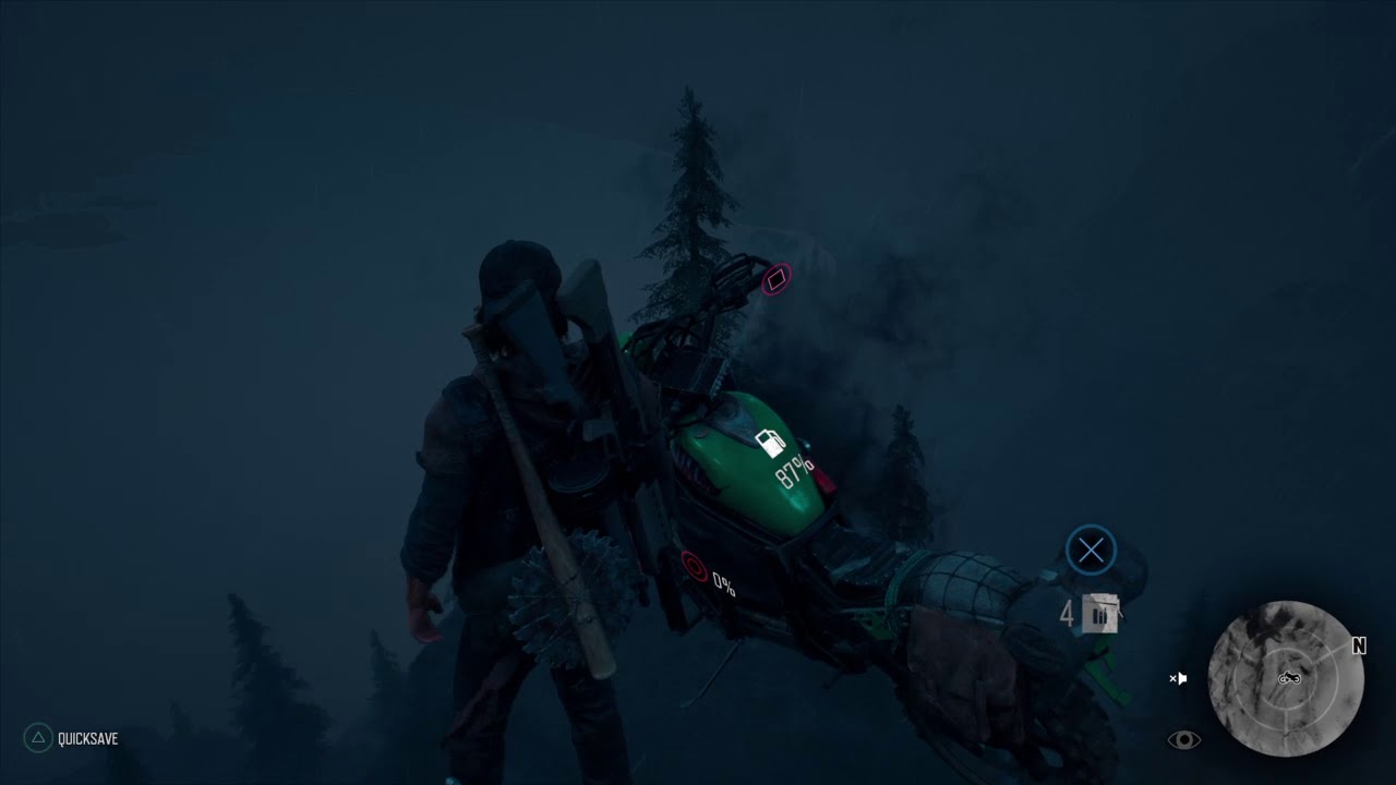 DAYS GONE Longest Bike Jump YouTube