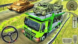 US Army Transporter Offroad - Uphill Truck Driving Simulator - Android GamePlay screenshot 3