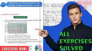 Solution of Class 9 C Maths Exercise 17.1 Statistics-I : classification and Graphical Representation