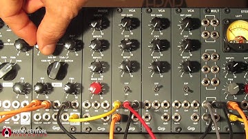 Grp Voltage Controlled Amplifier Euro Rack