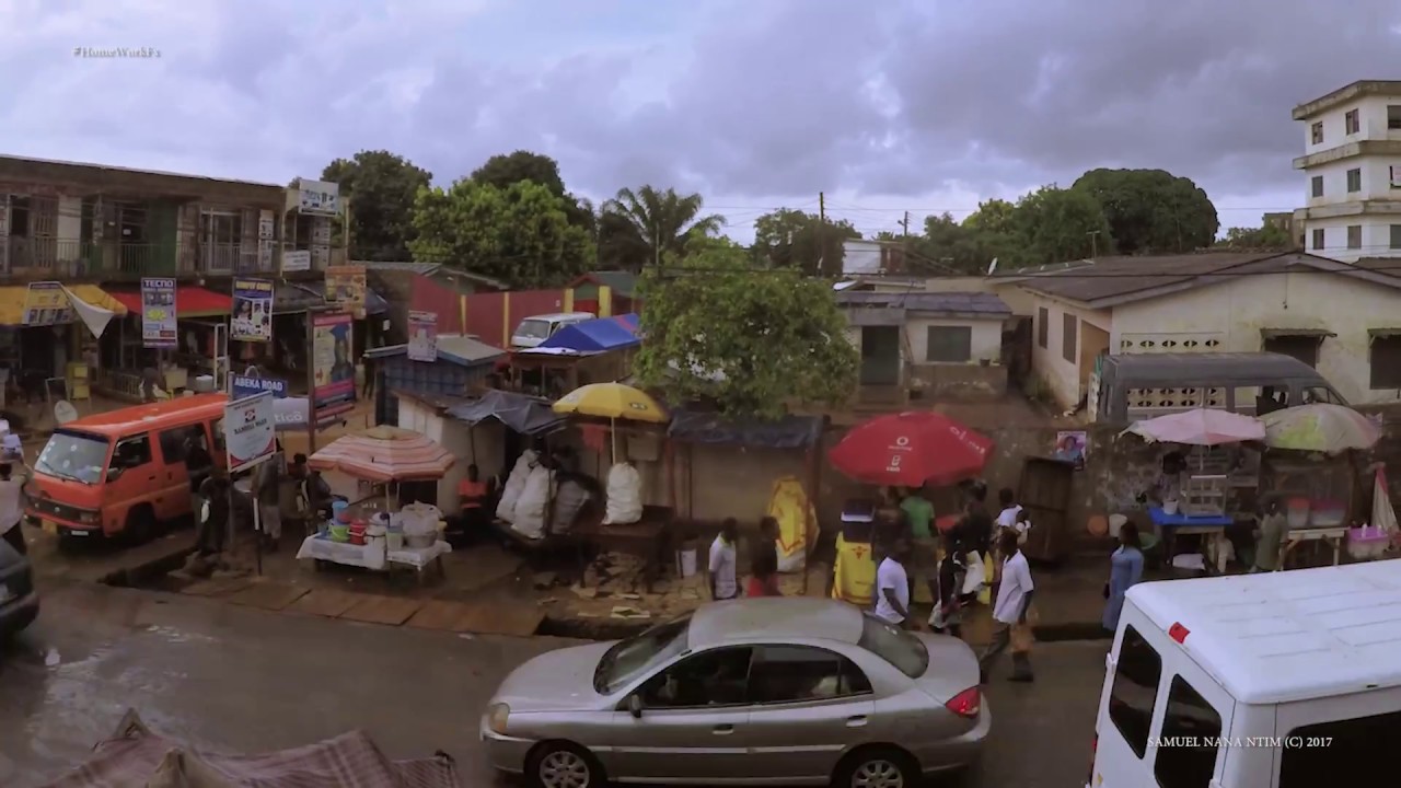 Lapaz Accra, Ghana (TIMELAPSE VIDEO) YouTube