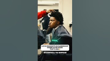 LI Rye CRASHS OUT On Barbershop Owner After He Did This To Him😳 #atlanta #rapper