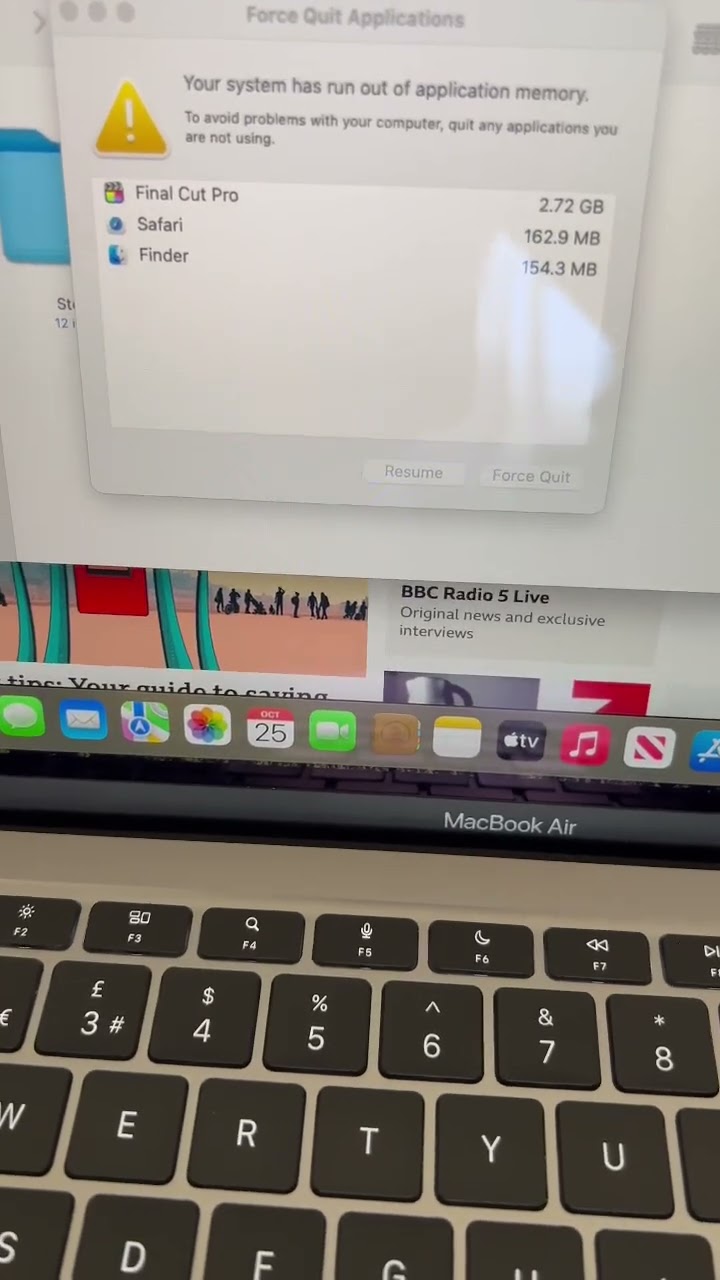 8GB Is NOT Enough MacBook Air M1 YouTube 8GB Is NOT Enough MacBook Air M1 YouTube