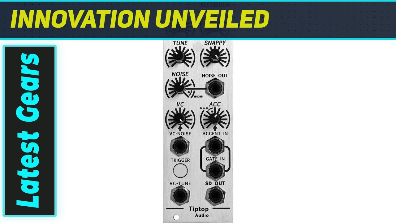 Tiptop SD909: Essential Eurorack 909 Snare - YouTube