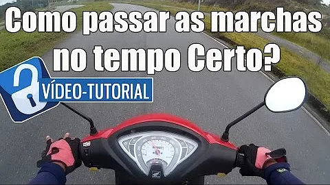 Como saber a hora de trocar a marcha de uma moto?
