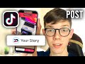 How To Post Story On TikTok - Full Guide