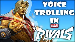 When a voice actor plays Marvel Rivals.