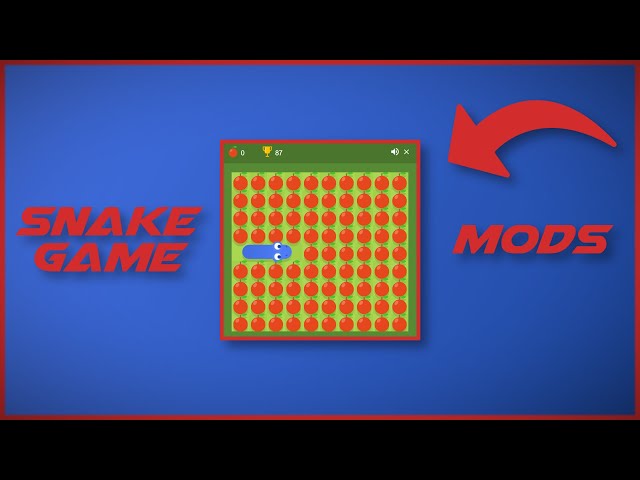 Como usar mods no Google Snake Game - Moyens I/O