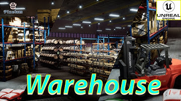 WAREHOUSE | 3D | Environment | Unreal Engine