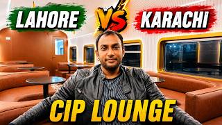 Lahore VS Karachi CIP Lounge At Railway Station
