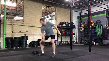 Demo: Alternating One-arm Dumbbell Muscle Cleans