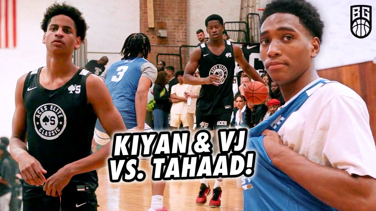Kiyan Anthony & VJ Edgecombe GO AT Tahaad Pettiford in LOADED All-Star Game! Ki and Haad 140 PTS?!