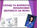 Склад та формати фінансової звітності за МСФЗ. Частина 2