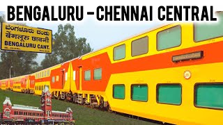 Bengaluru To Chennai Fastest Train Double Decker Express Bengaluru To Chennai Full Train Journey