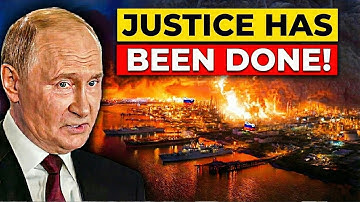 Poetin beveelt terugtrekking: Oekraïne SLUIT oliehaven, Russische marine GESTRAND in vlammen