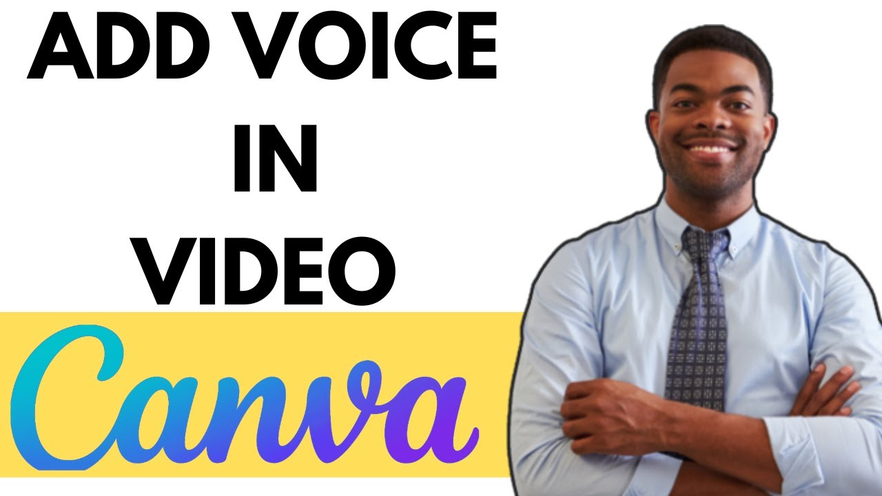 How To Add Voice In Canva Video - YouTube