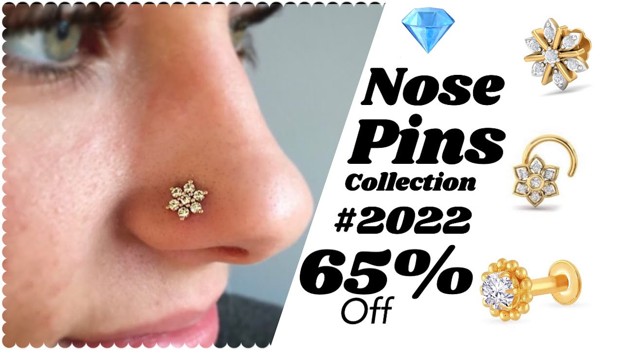 Real Diamonds Round Star Design Nose Pin at Rs 1000/piece in Ahmedabad |  ID: 25998304388