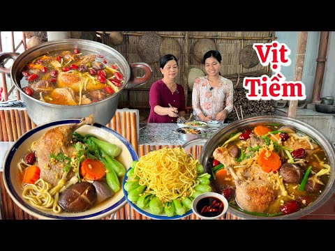 VỊT TIỀM món ngon có mặt trong đám tiệc miền tây cách làm đơn giản đổi vị cho gia đình ngày mưa 