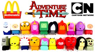 2016 ADVENTURE TIME McDONALD'S CARTOON NETWORK SET OF 20 HAPPY MEAL KIDS TOYS COLLECTION REVIEW