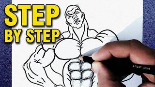 Baki Drawing || How to Draw Jack Hanma step-by-step || Anime Drawing for beginners