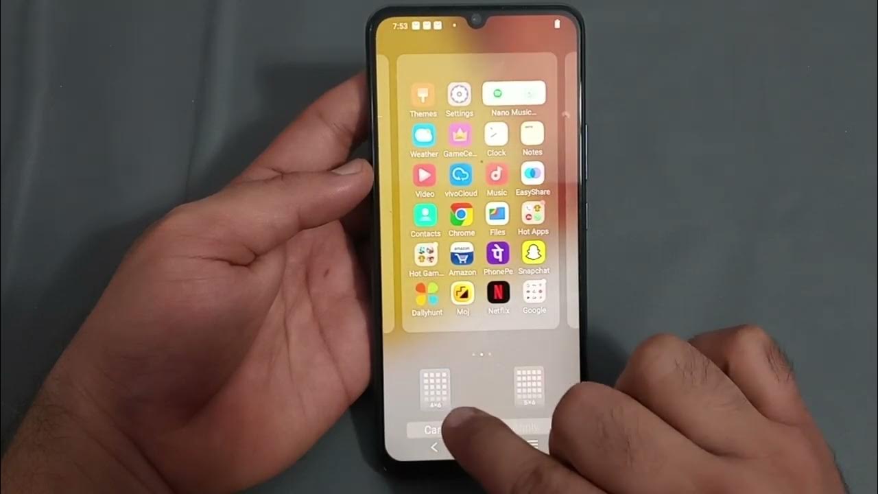 vivo-y35-home-screen-layout-setting-how-to-change-home-screen-layout-in