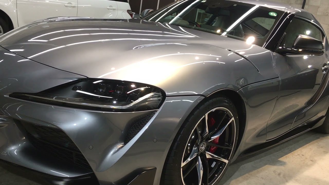 リボルト・プロ」施工 ／ トヨタ スープラ (アイスグレーメタリック