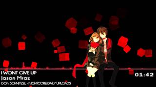 Nightcore - I Wont Give Up