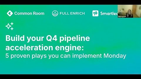 Build Your Q4 Pipeline Acceleration Engine (webinar)