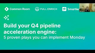 Build Your Q4 Pipeline Acceleration Engine (webinar)