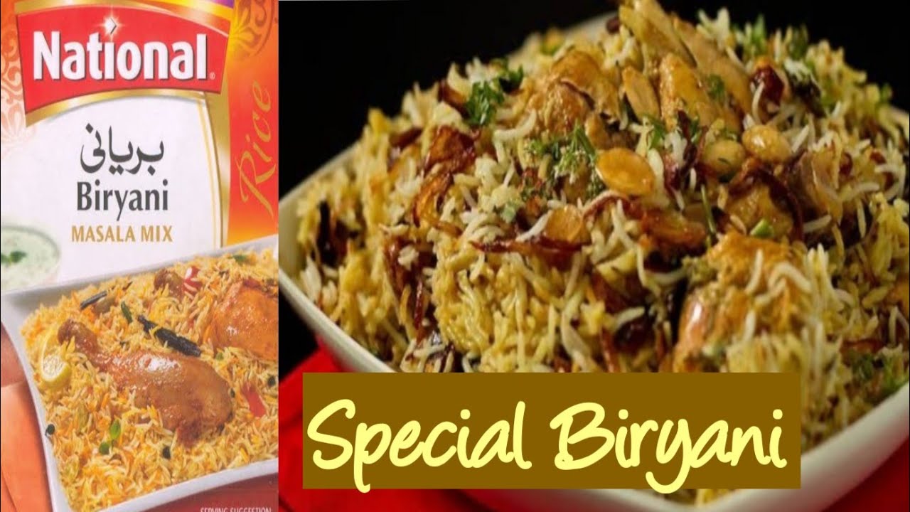 Special Chicken Biryani with National Biryani Masala| how to defrost