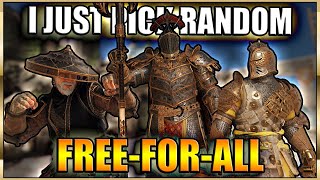Warden, Ara and Lawbringer in FFA?!? - Today is a good Day | #ForHonor