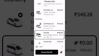 Free Shuttle in Uber #travel #Uber screenshot 5