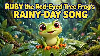 Read Aloud for Kids: Ruby the Red-Eyed Tree Frog's Rainy-Day Song | Bedtime Story