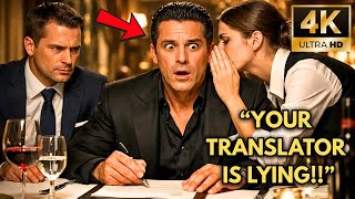 Sir Your Translator is lying - Waitress warned Mafia Boss, What happens next...