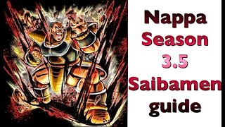 DBFZ Nappa Season 3 Saibamen, Combos, Reset Guide